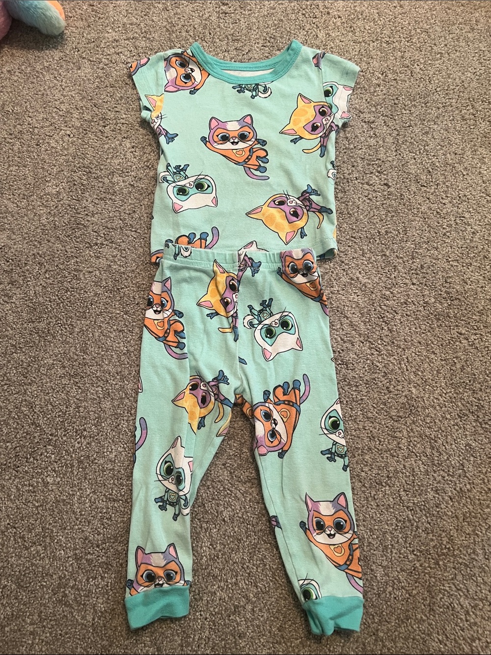 Disney Mint Green Paw Patrol Character Pajama Set